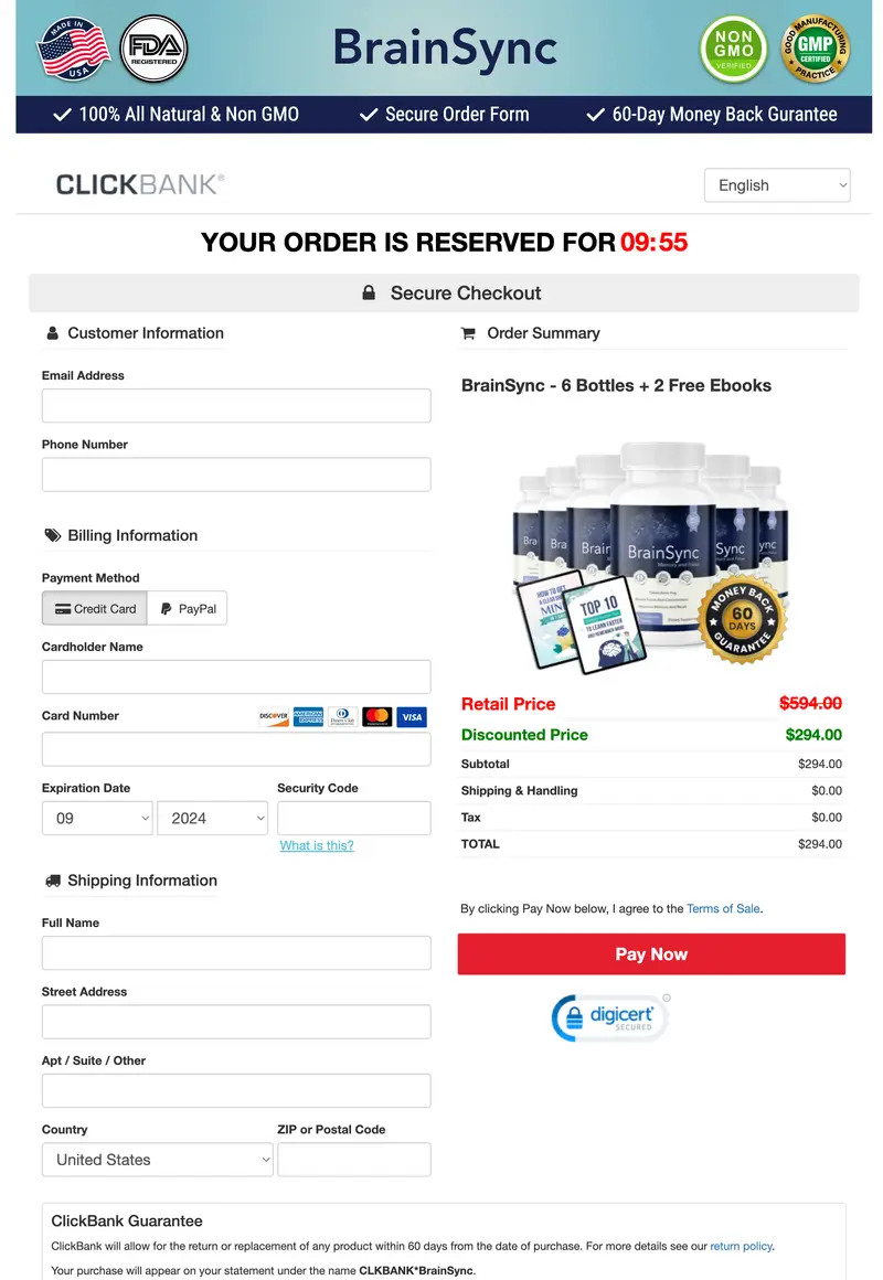 BrainSync Price